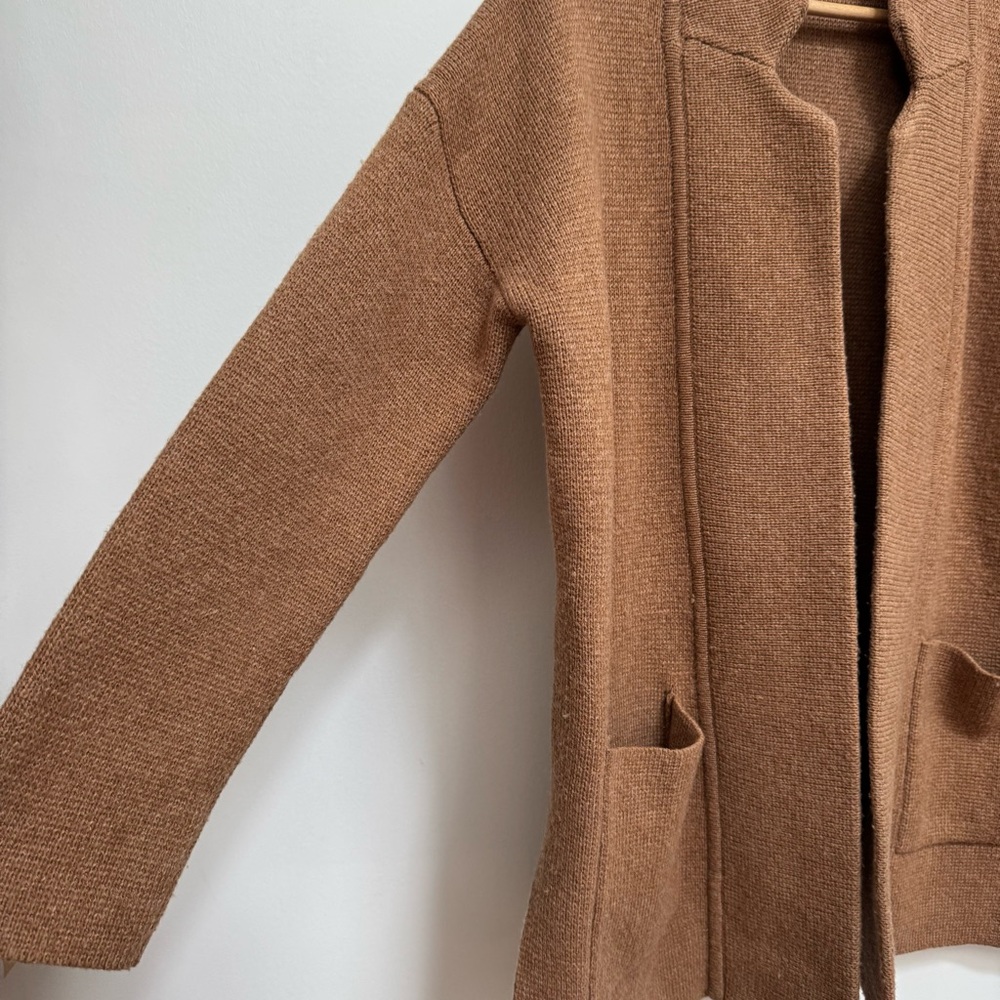 Madewell Spencer Sweater Coat Cardigan Women XS Merino Wool Blend Layer - Picture 7 of 15